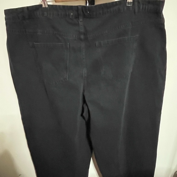 NWT Eloquii Black Distressed jea Sz 22 - Picture 5 of 9